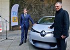 První elektromobil Renault Zoe dostal francouzský ministr
