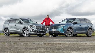 Renault Espace Hybrid vs. Peugeot 5008 Hybrid – To samé trochu jinak Renault Espace Hybrid vs. Peugeot 5008 Hybrid – To samé trochu jinak