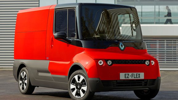 Renault má novou dodávku. EZ-Flex je miniaturní elektrododávka do města