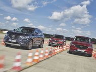 Renault Koleos vs. Honda CR-V vs. Mazda CX-5