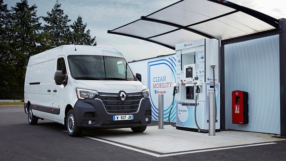 Renault uvádí Kangoo Z.E. Hydrogen a Master Z.E. Hydrogen s palivovými články 