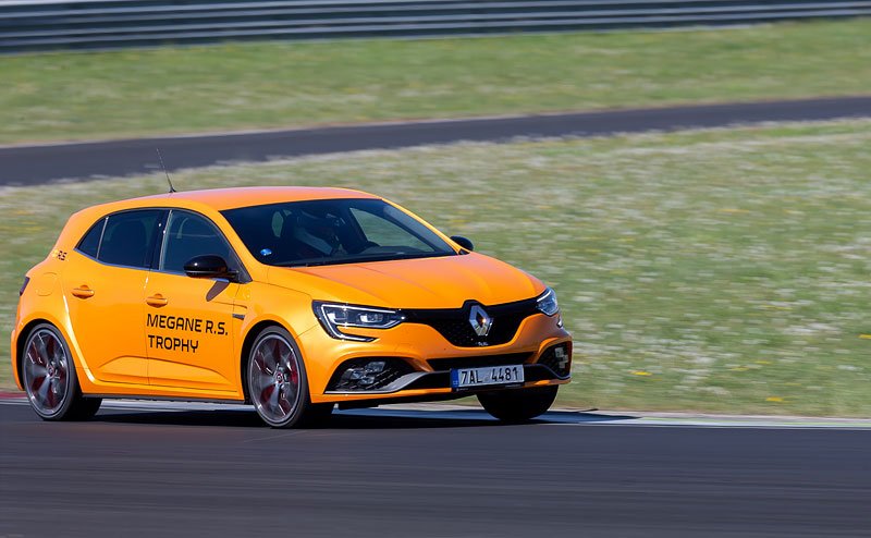 Renault Mégane R.S. Trophy v Mostě