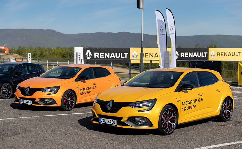 Renault Mégane R.S. Trophy v Mostě