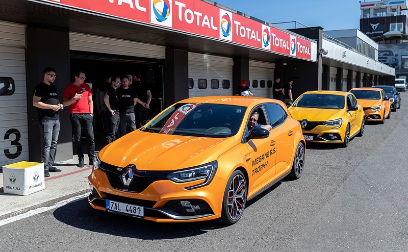 Renault Mégane R.S. Trophy v Mostě