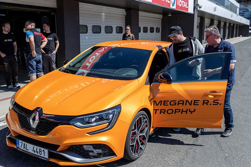 Renault Mégane R.S. Trophy v Mostě