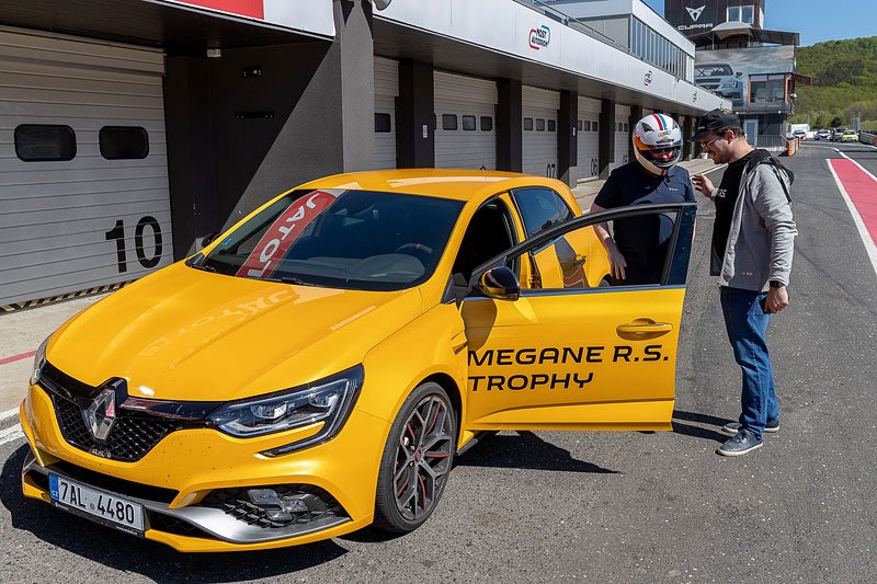 Renault Mégane R.S. Trophy v Mostě