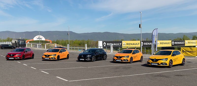 Renault Mégane R.S. Trophy v Mostě