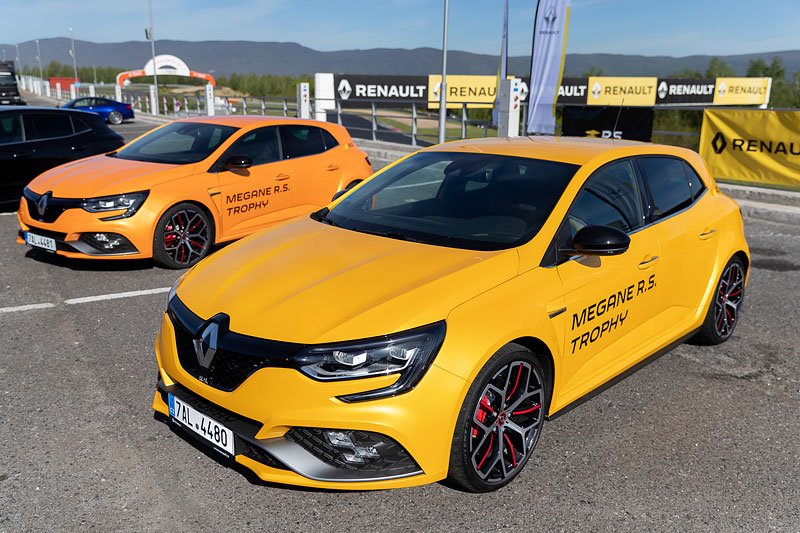 Renault Mégane R.S. Trophy v Mostě