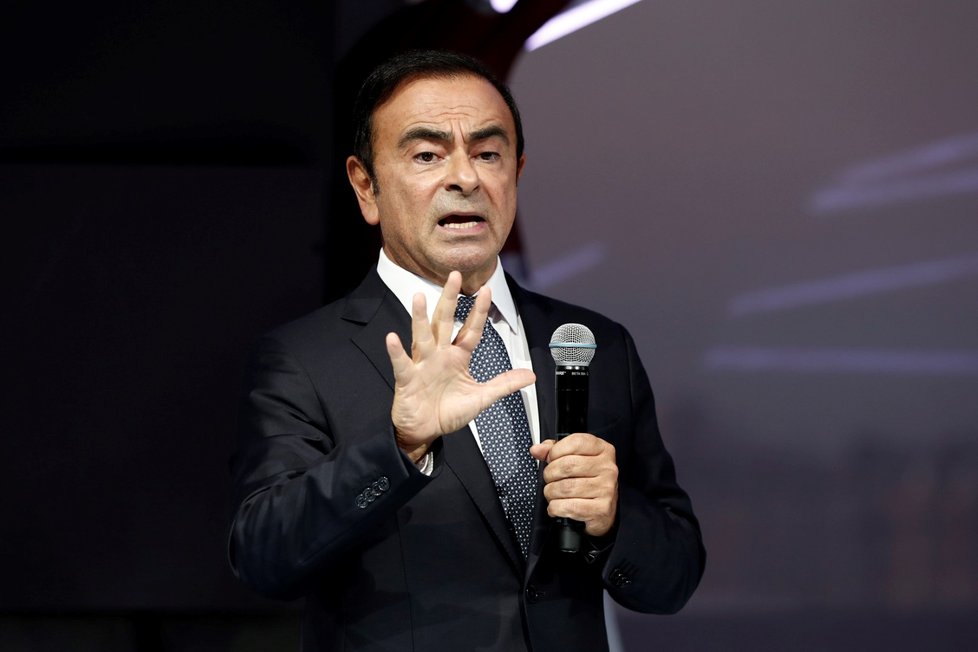 Bývalý předseda správní rady japonské automobilky Nissan Motor Carlos Ghosn