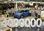 Renault vyrobil v továrně Palencia již 4 miliony kusů Mégane