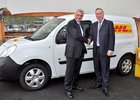 Renault Kangoo Z.E. a Zoe pro DHL Express France