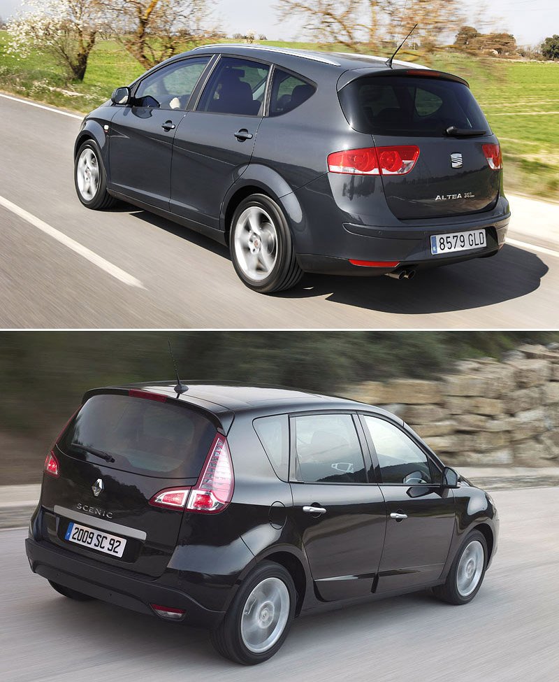 SEAT Altea XL vs. Renault Scénic