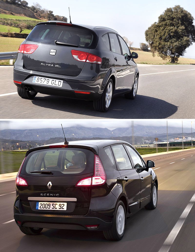 SEAT Altea XL vs. Renault Scénic