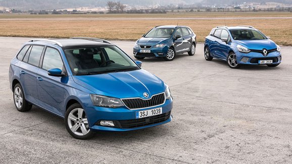 TEST Škoda Fabia Combi vs. Seat Ibiza ST vs. Renault Clio Grandtour