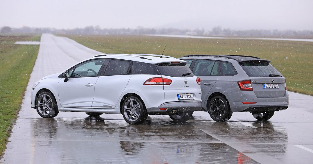 Renault Clio Grandtour 0.9 TCe vs Škoda Fabia Combi 1.0 TSI