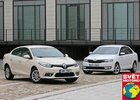 TEST Renault Fluence 1.6 vs. Škoda Rapid 1.2