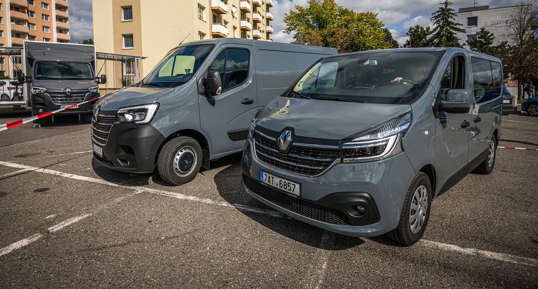 Poprvé za volantem modernizovaných Renaultů Master a Trafic. Zase o krok blíže osobním vozům