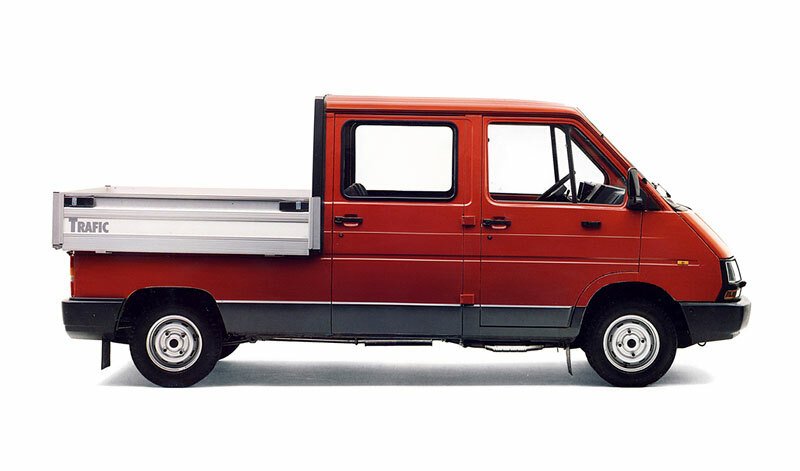 Renault Trafic Double Cab pick-up (1989)