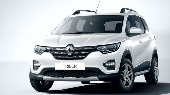 Renault Triber měří jen čtyři metry, uveze ale až sedm osob! V Česku se ale na něj netěšte