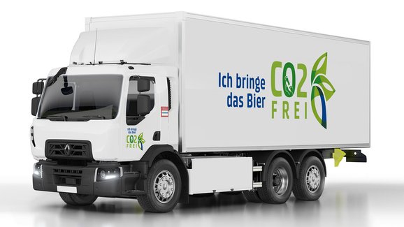 Renault Trucks dodává elektrická nákladní vozidla pro pivovar 