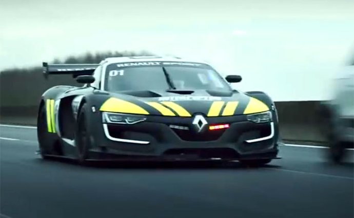 Video: Renault R.S. 01 jako policejní speciál