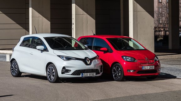 TEST Renault Zoe vs. Škoda Citigoe iV – Za víc peněz mnohem víc auta