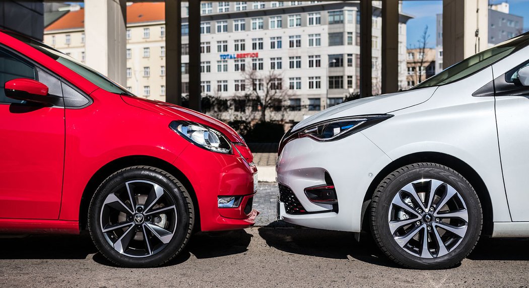 Renault Zoe vs. Škoda Citigoe iV