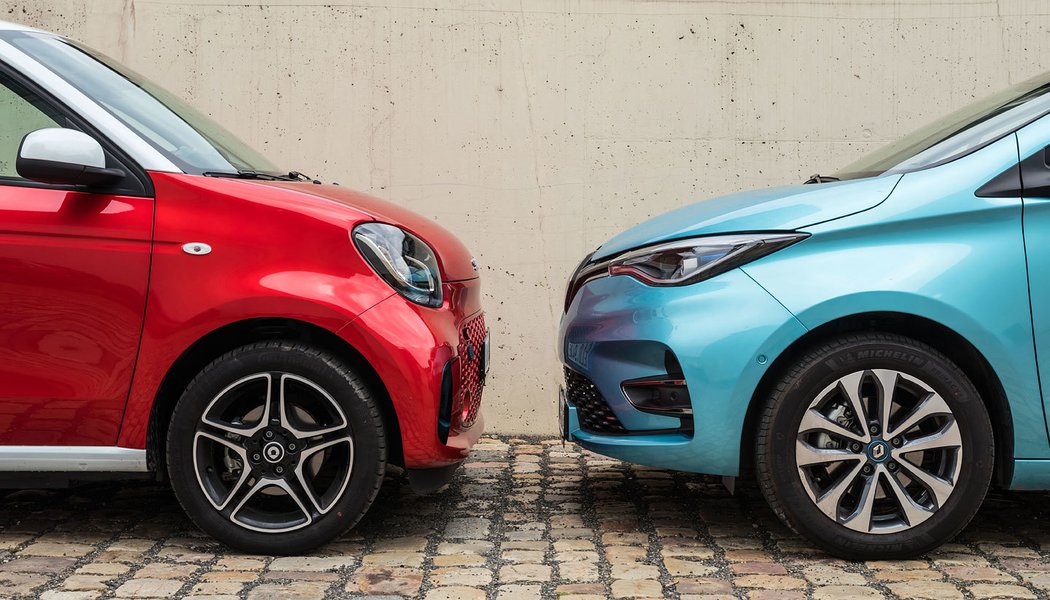 Renault Zoe vs. Smart forfour