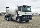 Renault Trucks C8x4 Tridem jako obratný domíchávač betonu 