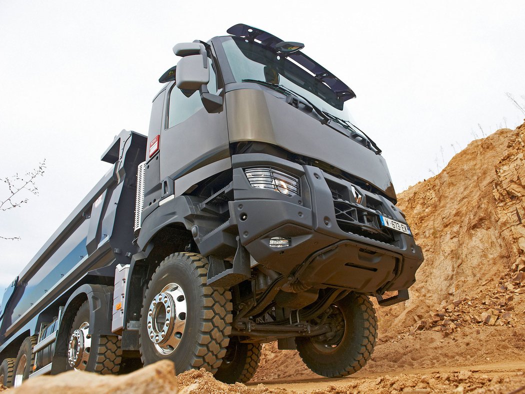 Vozidla Renault Trucks pro stavbu: Dva a jeden