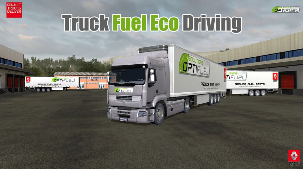 V rámci Truck Fuel Eco Driving si lze nastavit deset úrovní obtížnosti a nestále se zábavnou formou zdokonalovat