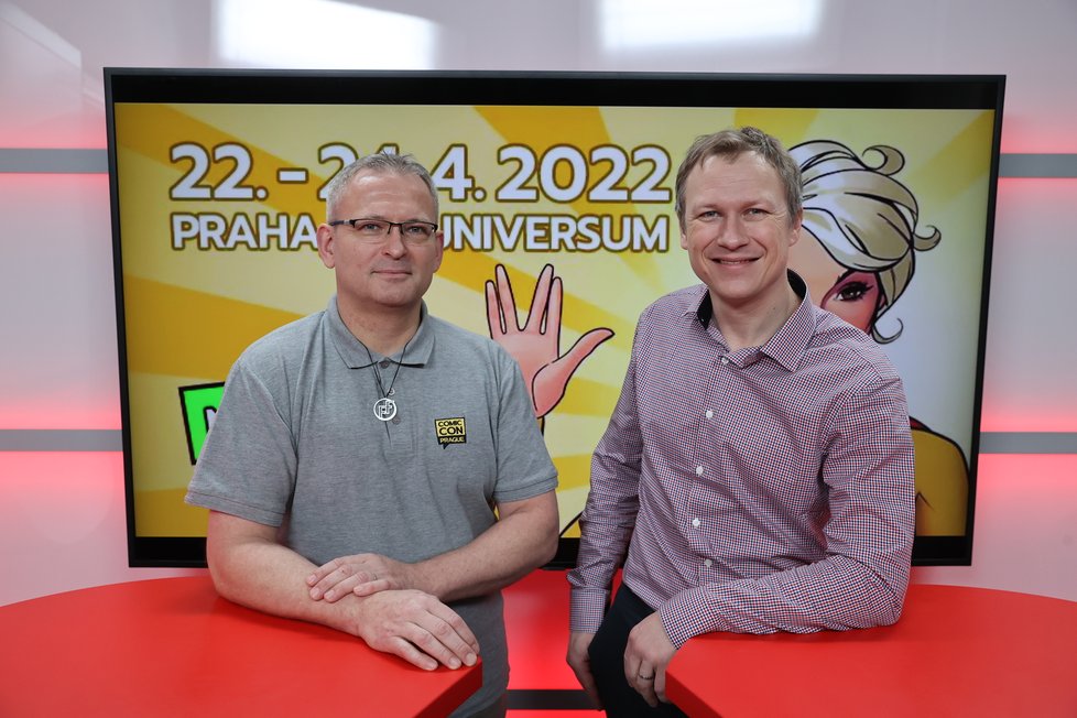 Václav Pravda a Pavel Renčín chystají Comic-Con Praha 2022