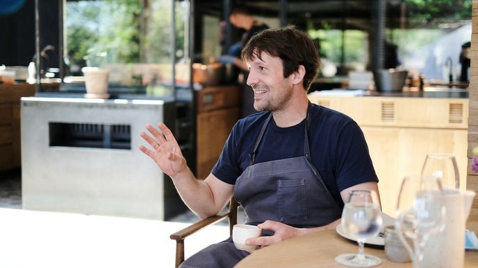 René Redzepi, spoluzakladatel světoznámé restaurace Noma