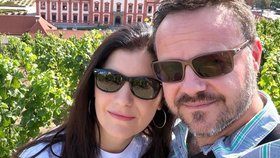 Šéf Českého rozhlasu René Zavoral s partnerkou Miriam