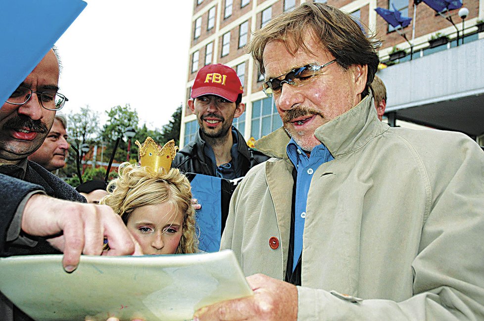 2006: Před deseti lety byl George hostem zlínského  festivalu.