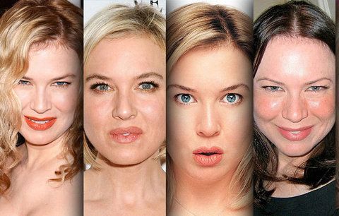 To není žena, to je chameleon! Renée Zellweger je mistryně ve změnách podoby 