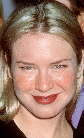 Představitelka Bridget Jones Renée Zellweger se v průběhu let mění jako chameleon.