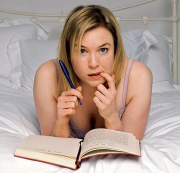 Reneé jako Bridget Jones