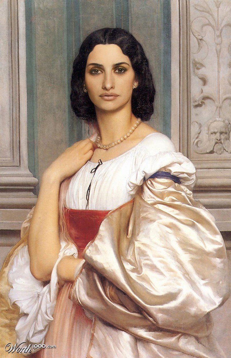 Penélope Cruz jako Římská dáma