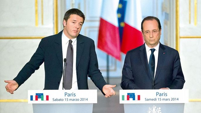 Renzi, Hollande