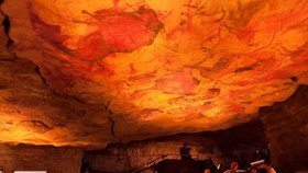 Replika pravěké jeskyně Altamira