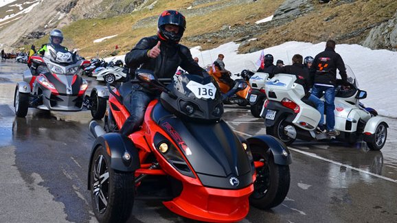 Reportáž: S tříkolkou Can-Am Spyder na Grossglockner