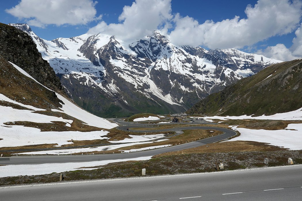 S tříkolkou Can-Am Spyder na Grossglockner