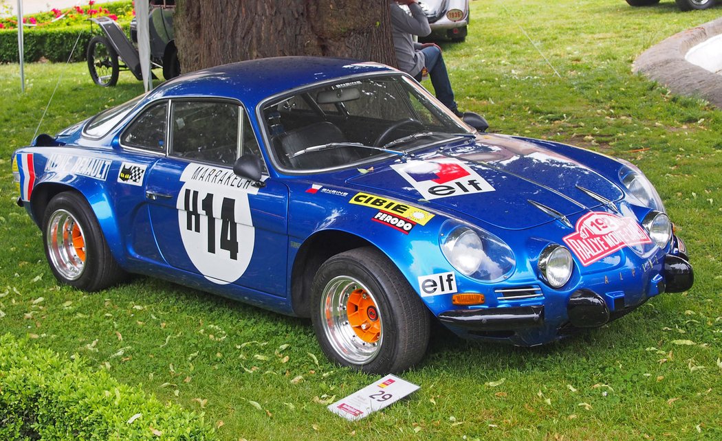 Alpine A110, nejúspěšnější vůz francouzské značky, založené Jeanem Rédelem