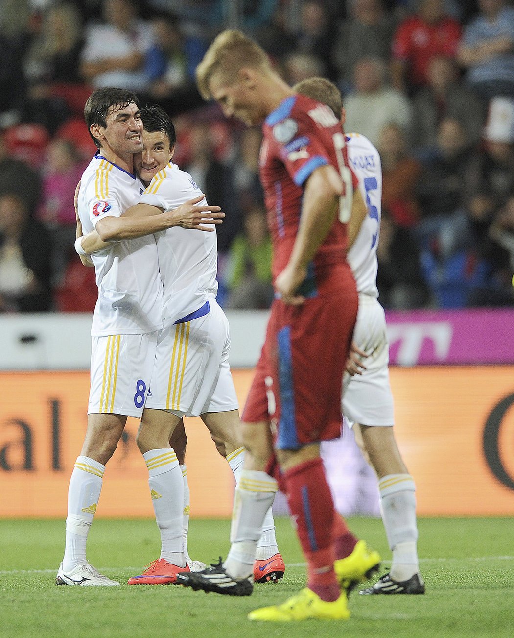 Fotbalisté Kazachstánu se na půdě Česka ujali nečekaně vedení