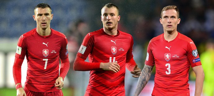 Fotbalisté Jaromír Zmrhal, Michael Krmenčík a Lukáš Droppa prožili premiéru v reprezentaci pod Karlem Jarolímem