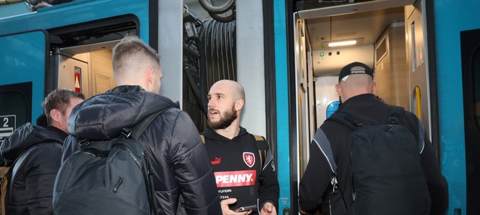 Reprezentanti vyrazili do Ostravy Pendolinem