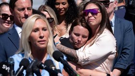 Republikánská politička Marjorie Taylorová Greeneová