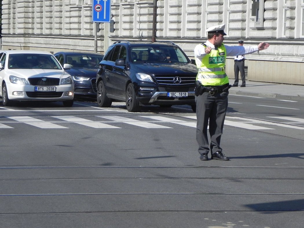 Na soutěžící dopravní policisty čekala nevyzpytatelná brněnská křižovatka Vídeňská-Poříčí