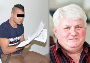 Mladík, který zbil státního zástupce Libora Řeřichu (58), putoval od okresního soudu v Plzni rovnou do vazby.